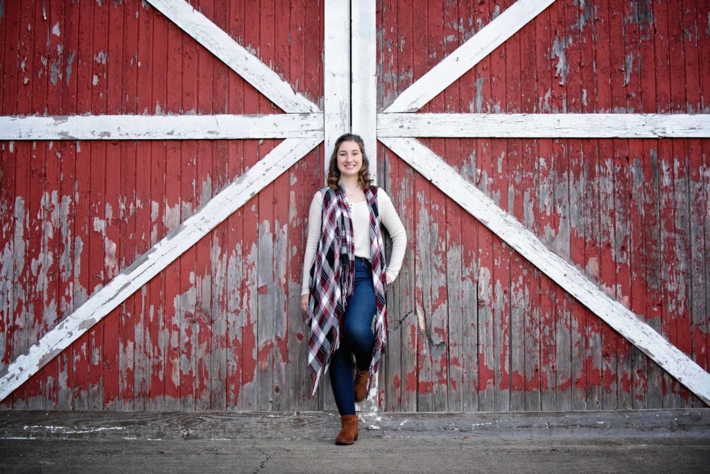 The barn doors at LeRoy Oakes are iconic!
